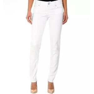 $158 Lilly Pulitzer Worth Skinny Jeans in Resort White Size 4 NEW L540